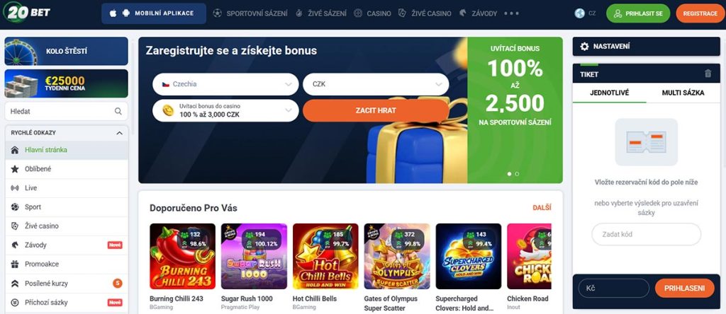 20bet - Sportsbook